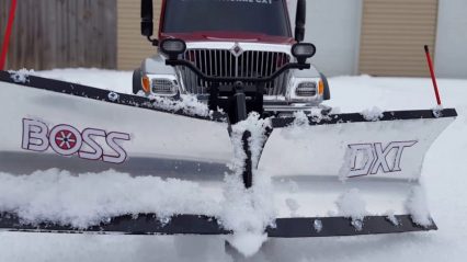 This RC Snow Plow is Genius For Clearing Your Driveway