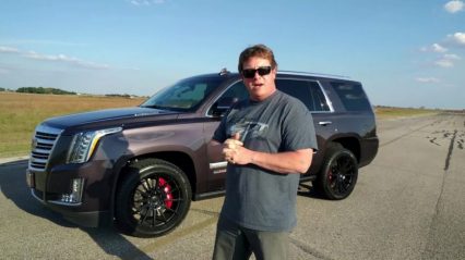 This SUV is No Joke – 800 HP Cadillac Escalade Test Drive!