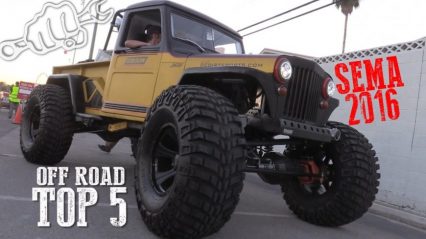 TOP 5 OFF ROAD RIGS of SEMA SHOW