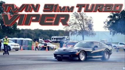 Twin 91MM Turbo Viper! Runs an Insane 227mph in the Half Mile
