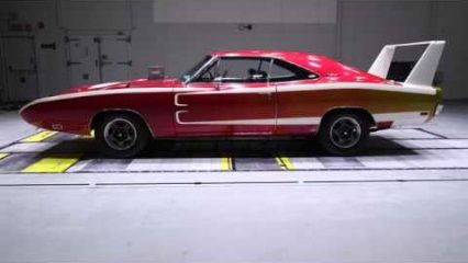 1969 Dodge Charger Daytona Wind Tunnel Test