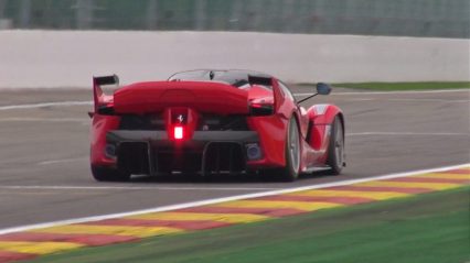 $3.0 Million Ferrari FXX K – Glorious V12 Exhaust Sounds!