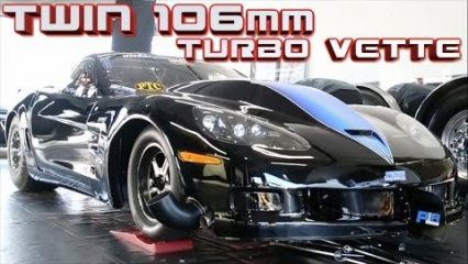 3000+HP Corvette ZR1 pulls 3G’s of acceleration! 212MPH at Lights Out 8