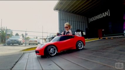 5 Year-Old Lila Kalis Shreds the Hoonigan Donut Garage