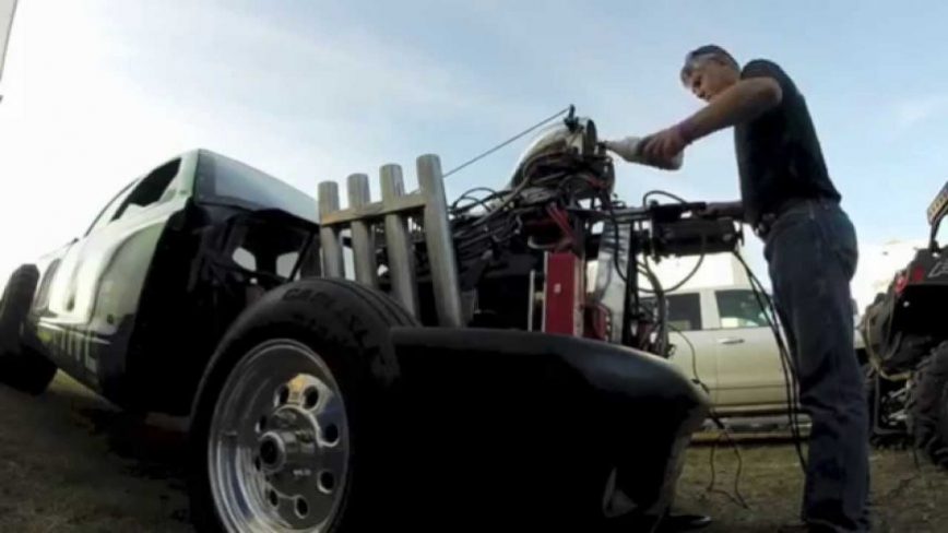 Alex Laughlin's Tractor Pull Truck is an Absolute Beast