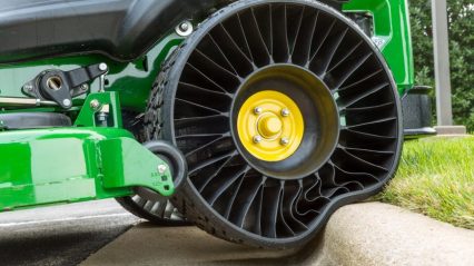 Badass Michelin Airless Tires for Loaders and Tractors in Action!