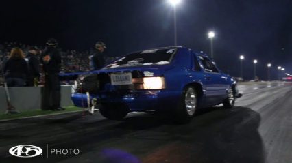 Bobby Ducote Makes a Hit in His New Mustang at Lights Out 8