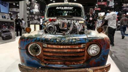 Compound Turbo Cummins Diesel 1949 Ford F1 Puts Down Big Numbers on the Dyno