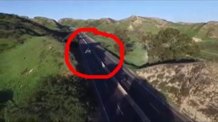 Dirt Bike Jump Over a California Freeway Has Rider in Legal Trouble!