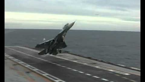 Fighter Jets Extreme Landing Attempt on a Carrier Does Not Work at All