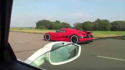 How Much Faster is a Koenigsegg Agera R Than a Ferrari 458?