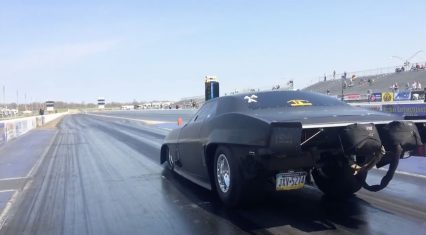 Jeff Lutz Runs a Brutal 4.04 in Mad Max at Outlaw Street Car Reunion