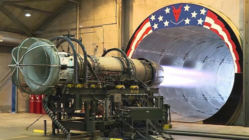 Listen To The Deafening Roar of an F-16 Jet Engine Full Afterburner