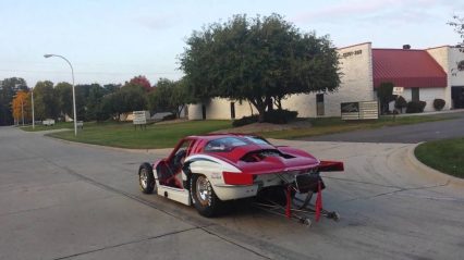 Monstrous Procharged Corvette Testing on the Street!