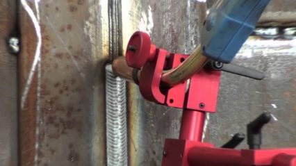 The Steelmax Rail Runner with Oscillation Makes Welding Too Easy!