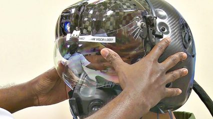 This $400,000 F-35 Helmet Can Let a Pilot See Through the Plane