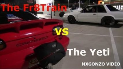 TX2K17 Street Racing – The Yeti VS The Fr8Train on The Street!