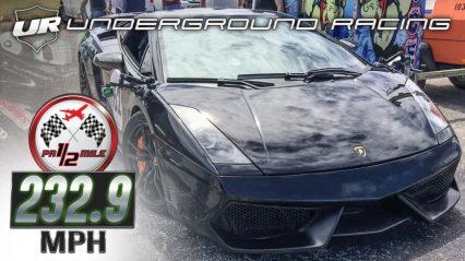 Underground Racing Lambo Wins Puerto Rico 1/2 Mile Three Times in a Row