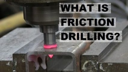 Using Friction to Melt Holes in Steel… AKA Flow Drill