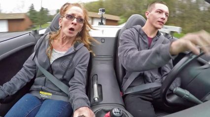 What’s Better than Scaring Mom in Your Car? Using Her Own Ride Against Her!