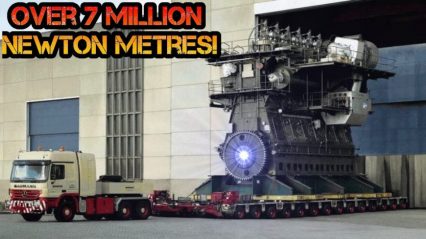 Worlds Largest Engines Starting Up! Massive Motors!