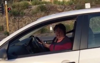 This Lady Might Have the Most Intense Road Rage Ever!