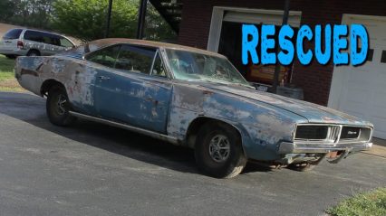 Abandoned 1969 Dodge Charger Sitting for 20 Years