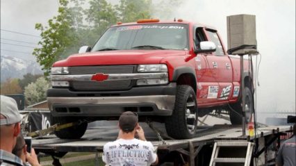 Chevy Silverado With Beefed Up Duramax Tries to Break 2,000hp on the Dyno!