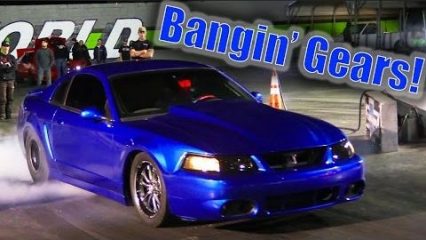 Diabolical 8-Second Stick Shift Mustang Rows Gears and Takes Home Victory!