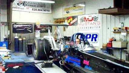 Ever Seen a Dragster on the Dyno?