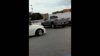 Guy Loses it Over Parking Spot At Walmart
