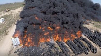Huge Tire Fire in Texas… The EPA Has Been Called in For Assistance!