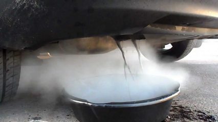 I Don’t Think Your VW Should be Spewing Oil From the Exhaust