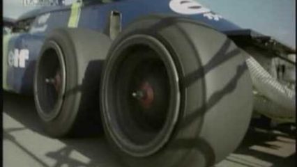 Jackie Stewart Tests the P34 Tyrrell 6 Wheeler Racecar!