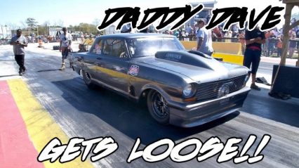 Street Outlaws Daddy Dave in Goliath 2.0 Gets Loose at The New 710 Dragway!