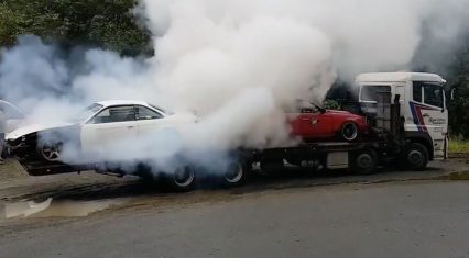 Dual Burnouts on a Rollback? Why The Hell Not?