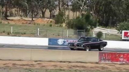 This Barracuda Driver Learns When to Get Out of the Gas the Hard Way…Twice