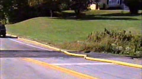 This is What Happens When a Train Runs Over a Fire Hose