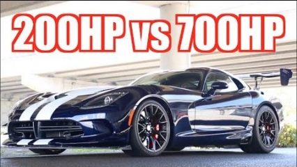 200HP vs 700HP Acceleration Perspective Check!