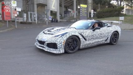 2018 Corvette C7 ZR1 testing HARD on the Nürburgring