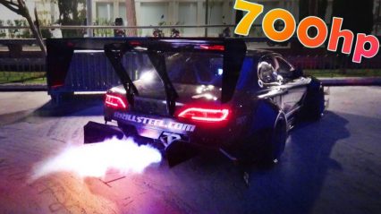 Screaming V8 With Ridiculous Exhaust Causes OUTRAGE in Monaco!