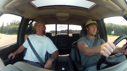 Dads Reaction to Twin Turbo Duramax is Classic!