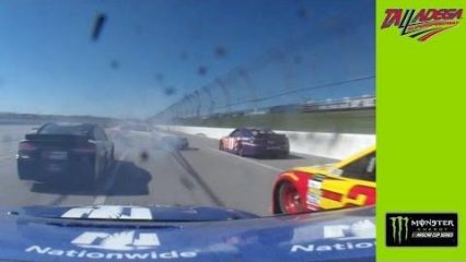 Dale Earnhardt Jr. Avoids HUGE Crash Like a Boss!
