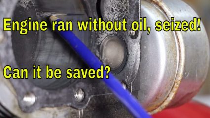 Engine Ran Without Oil Seized! But Can it be SAVED?