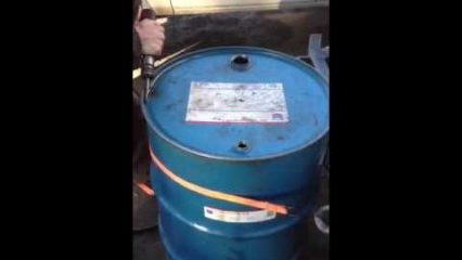 How to Cut the Lid off a 55 Gallon Drum in Under 30 Seconds!