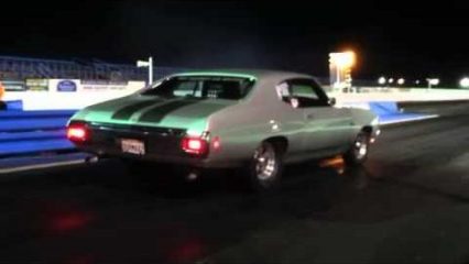 LBZ Duramax Swapped Chevelle Launches Like a Monster!