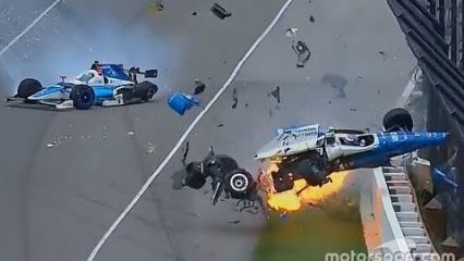 Massive Indy 500 Crash Has Us Amazed The Drivers Survived!