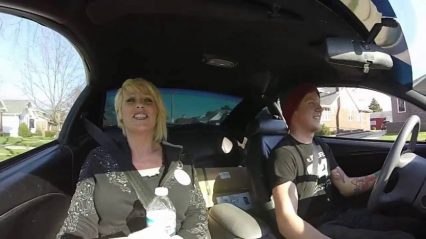 Mom’s Reaction to Mustang! Massive Freak Out!