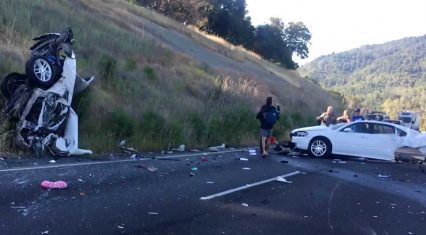 CHP Officer Called This Crash One of the “Most Severe” He Had Ever Seen! Everyone Survived!