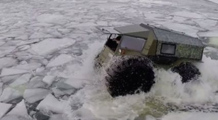 This ATV Can Drive Through Just About Any Obstacle